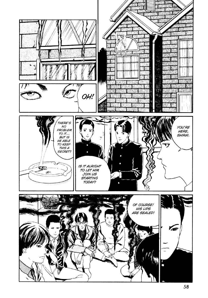 Itou Junji Kyoufu Manga Collection Chapter 10.3 page 8 - Vol.10 Chapter 3: The Smoking Club