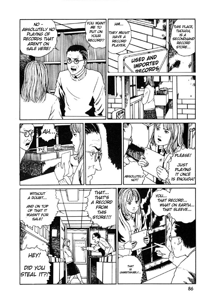 Itou Junji Kyoufu Manga Collection Chapter 10.4 page 16 - Vol.10 Chapter 4: Second-Hand Record