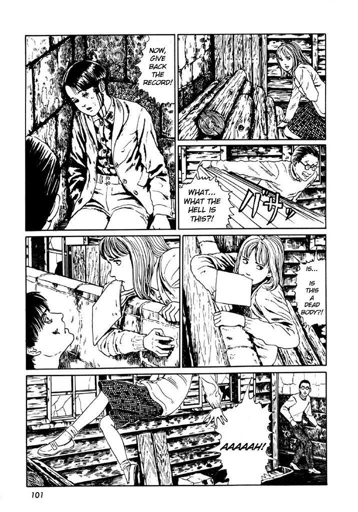 Itou Junji Kyoufu Manga Collection Chapter 10.4 page 31 - Vol.10 Chapter 4: Second-Hand Record