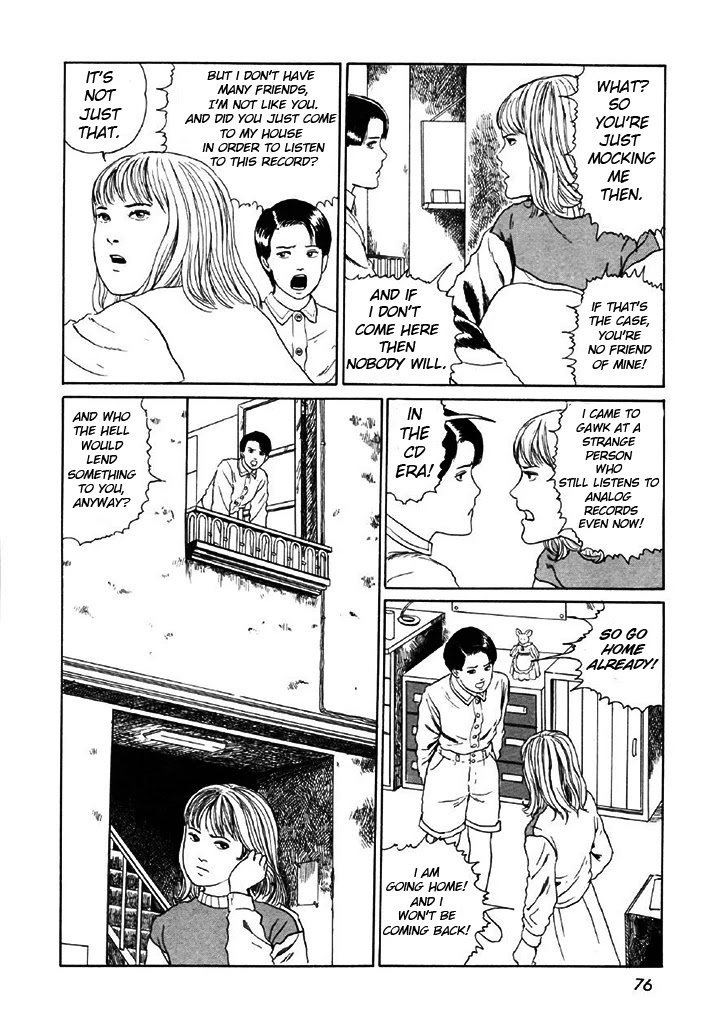 Itou Junji Kyoufu Manga Collection Chapter 10.4 page 6 - Vol.10 Chapter 4: Second-Hand Record
