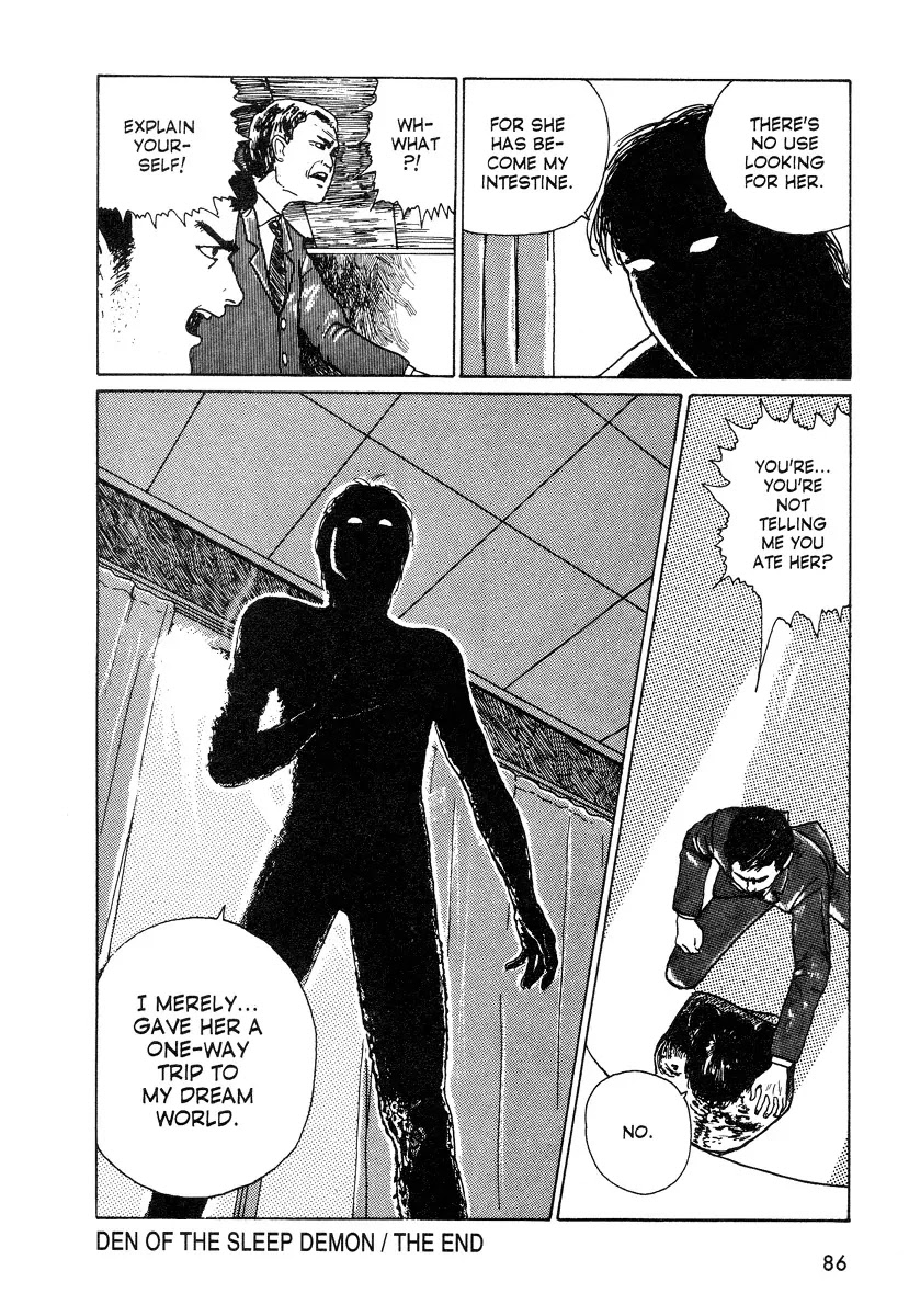 Itou Junji Kyoufu Manga Collection Chapter 10.5 page 26 - Vol.10 Chapter 5: The Sleeping Room (Den of the Sleep Demon)