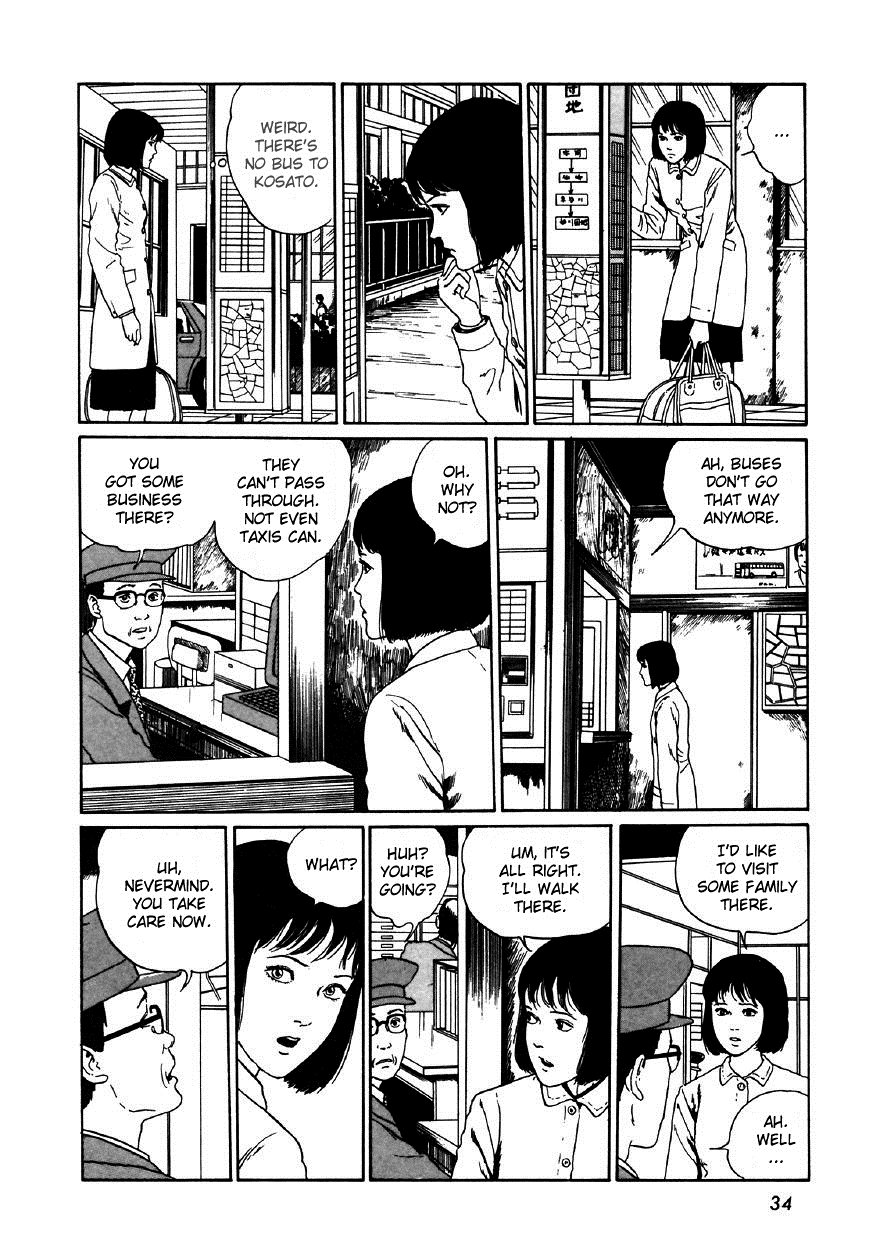 Itou Junji Kyoufu Manga Collection Chapter 11.1 page 36 - Vol.11 Chapter 1: Town Without Streets