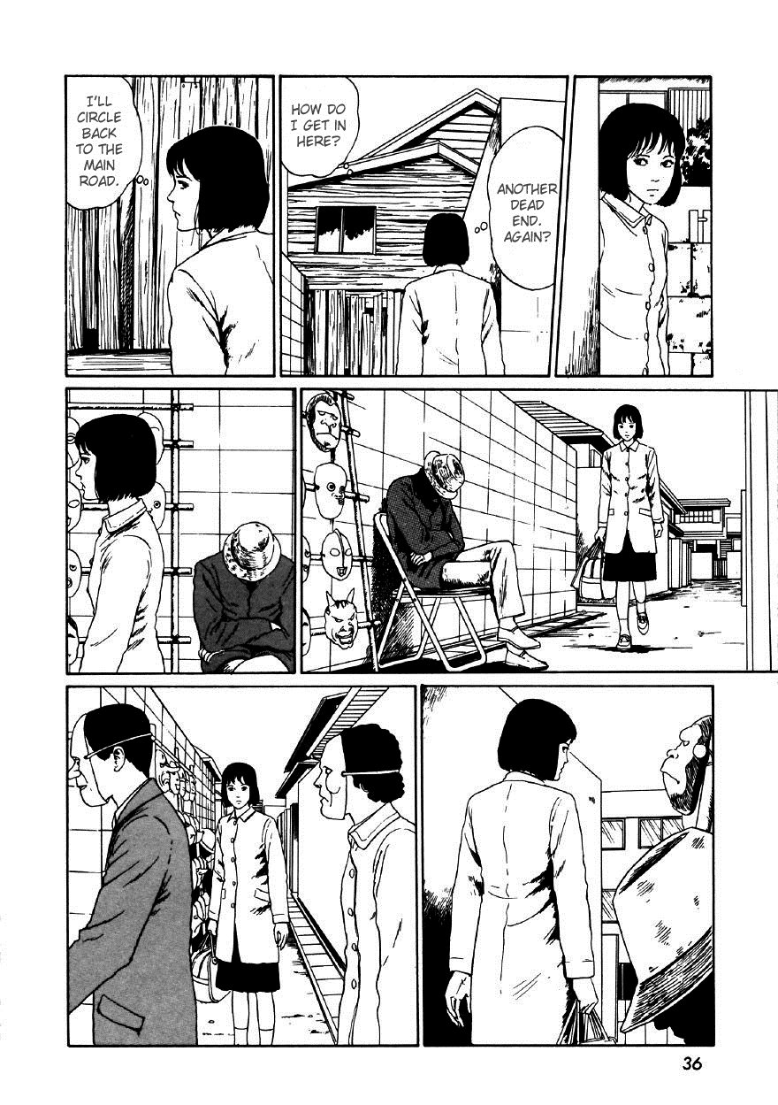 Itou Junji Kyoufu Manga Collection Chapter 11.1 page 38 - Vol.11 Chapter 1: Town Without Streets