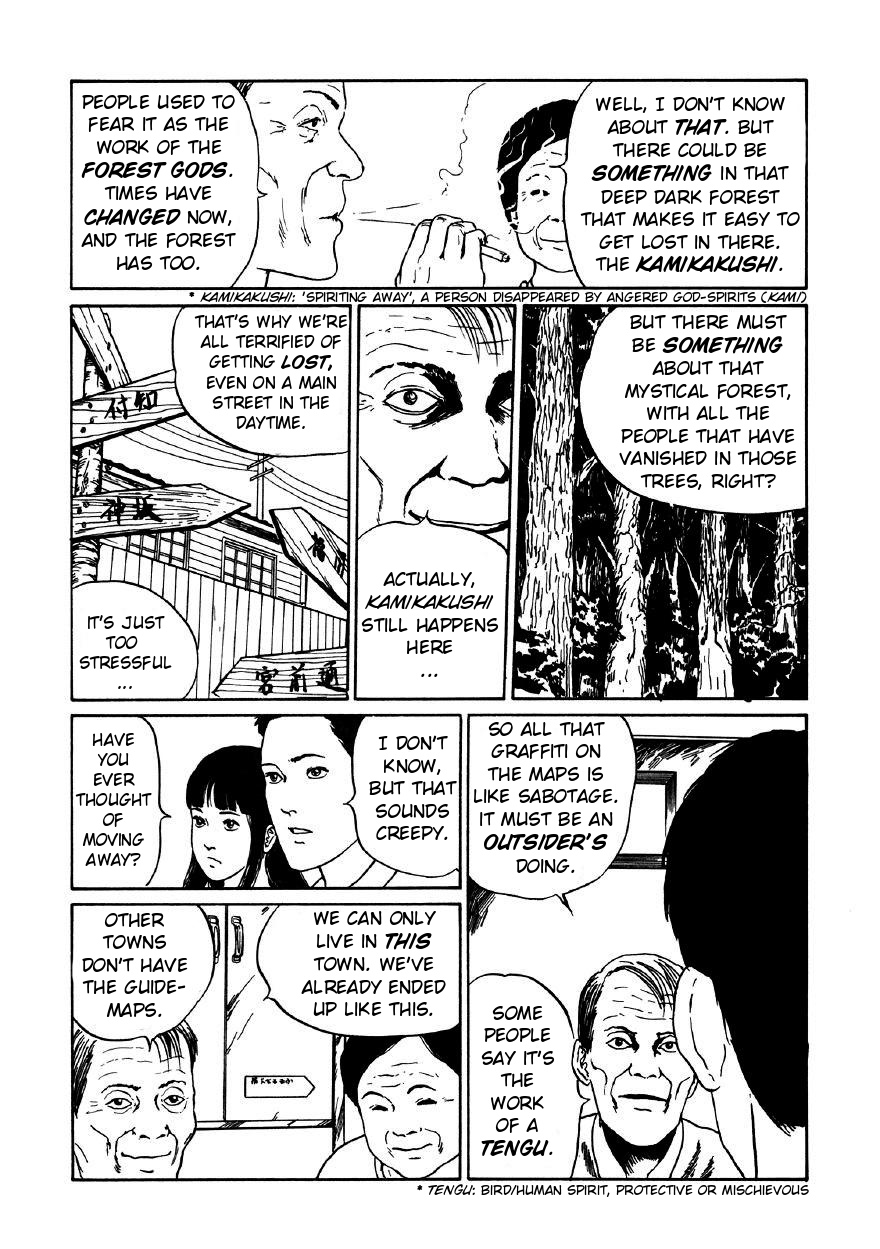 Itou Junji Kyoufu Manga Collection Chapter 11.3 page 12 - Vol.11 Chapter 3: Maptown