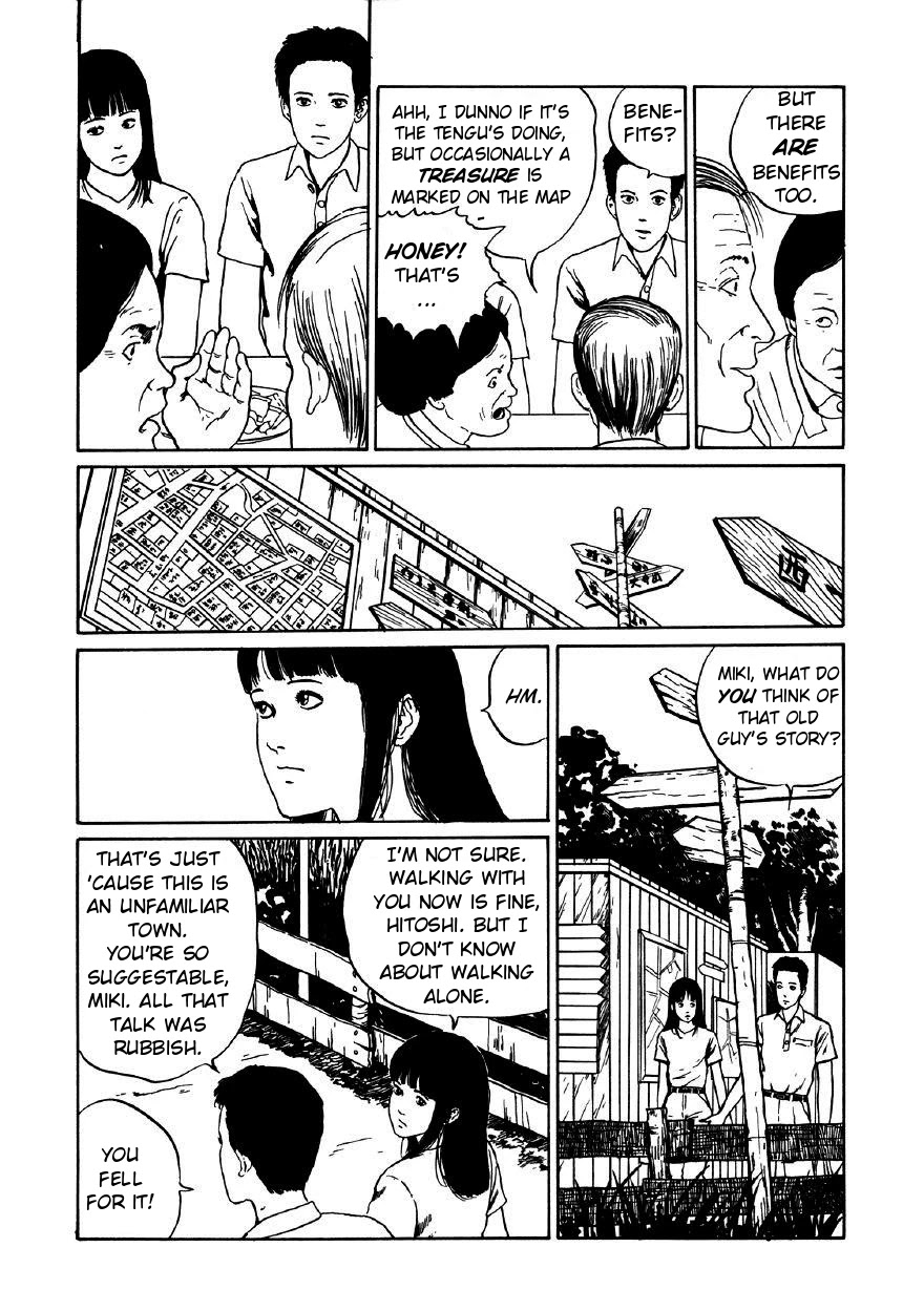 Itou Junji Kyoufu Manga Collection Chapter 11.3 page 13 - Vol.11 Chapter 3: Maptown