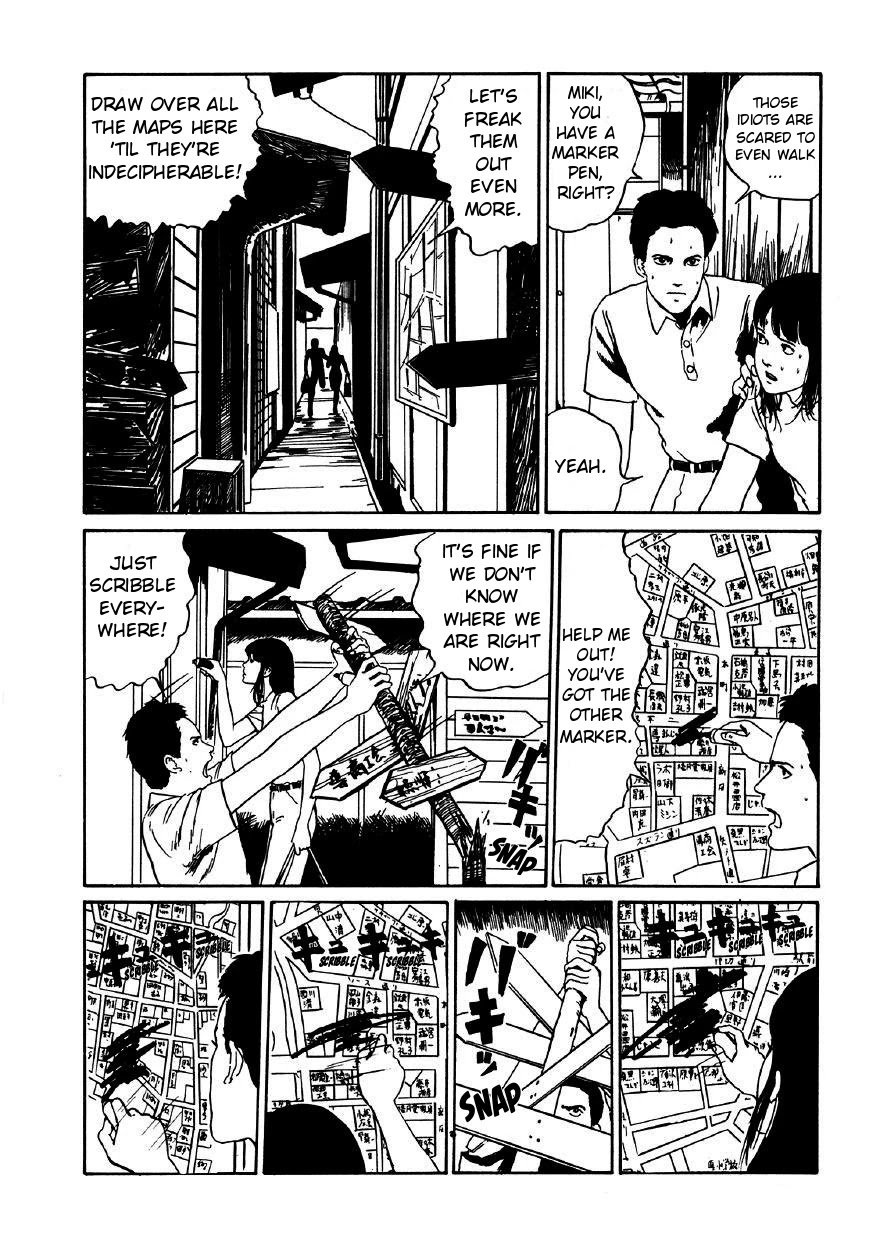 Itou Junji Kyoufu Manga Collection Chapter 11.3 page 26 - Vol.11 Chapter 3: Maptown