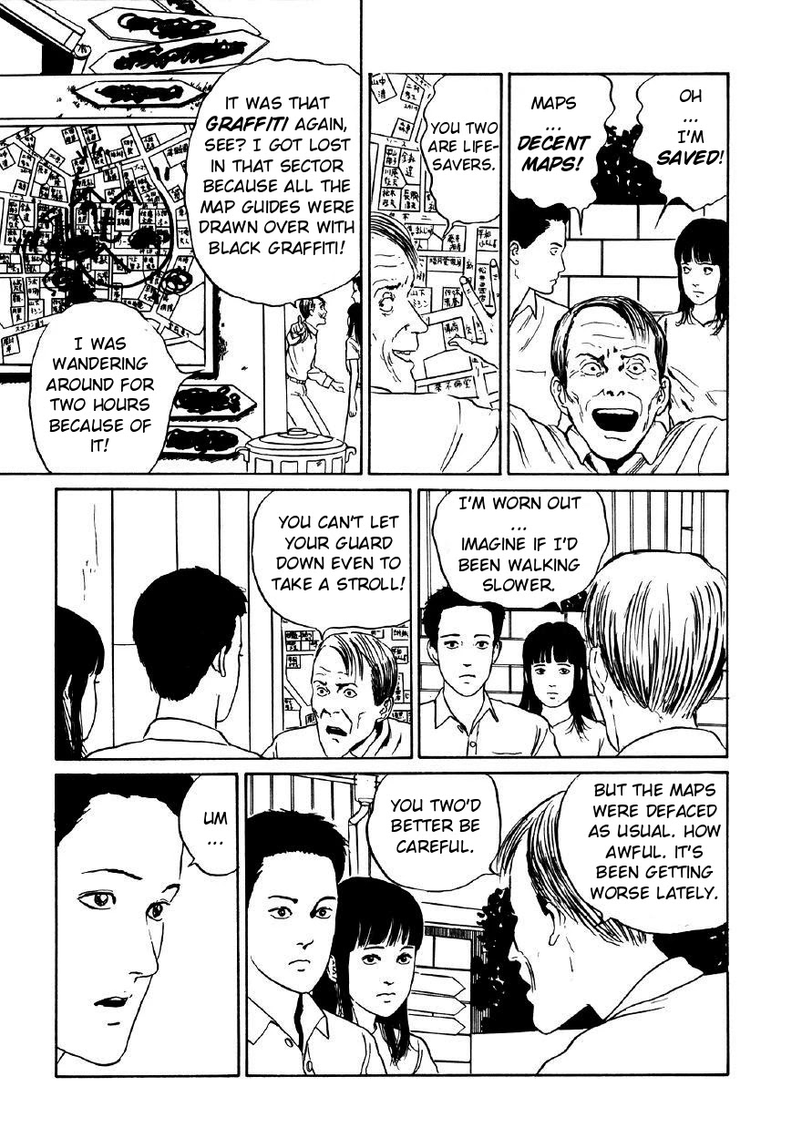 Itou Junji Kyoufu Manga Collection Chapter 11.3 page 7 - Vol.11 Chapter 3: Maptown