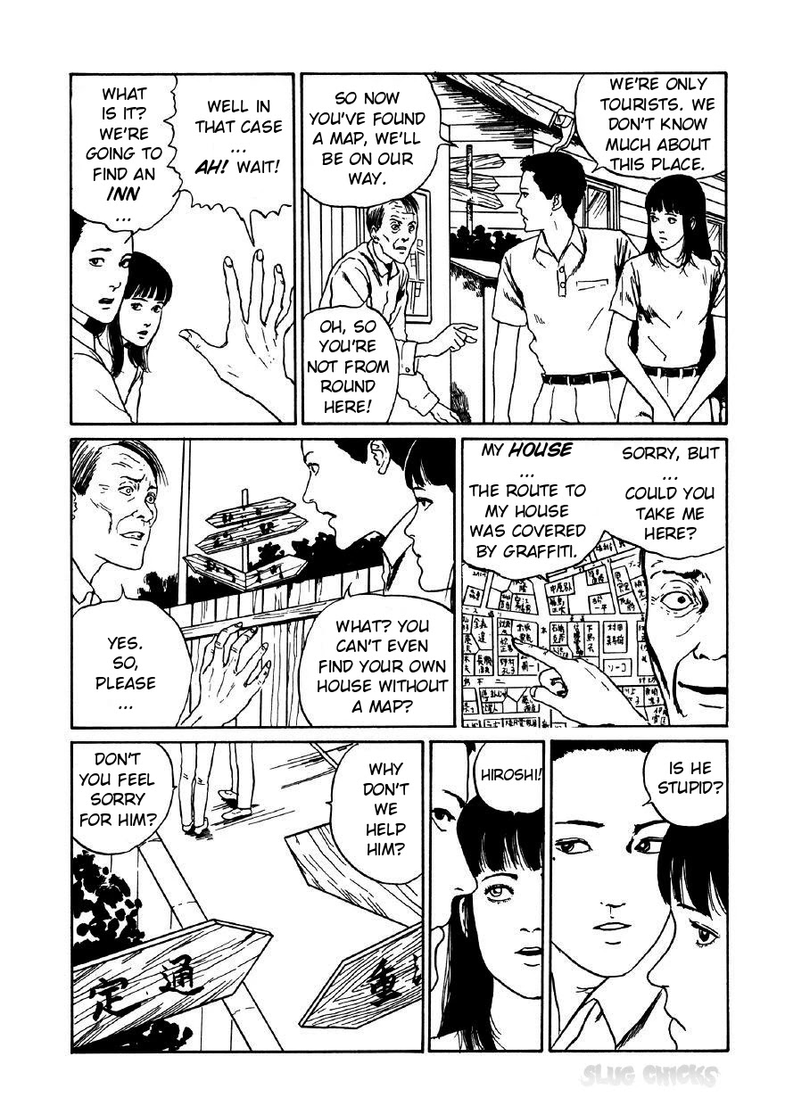 Itou Junji Kyoufu Manga Collection Chapter 11.3 page 8 - Vol.11 Chapter 3: Maptown