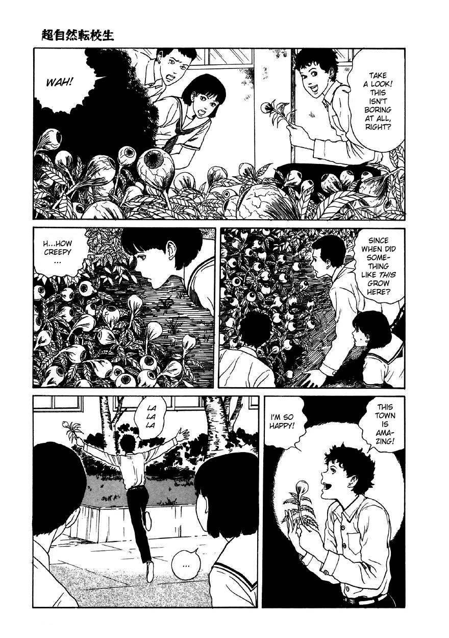 Itou Junji Kyoufu Manga Collection Chapter 11.5 page 13 - Vol.11 Chapter 5: The Supernatural Transfer Student