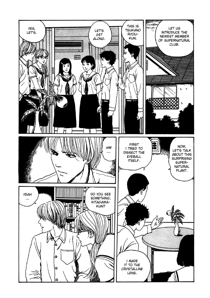Itou Junji Kyoufu Manga Collection Chapter 11.5 page 14 - Vol.11 Chapter 5: The Supernatural Transfer Student