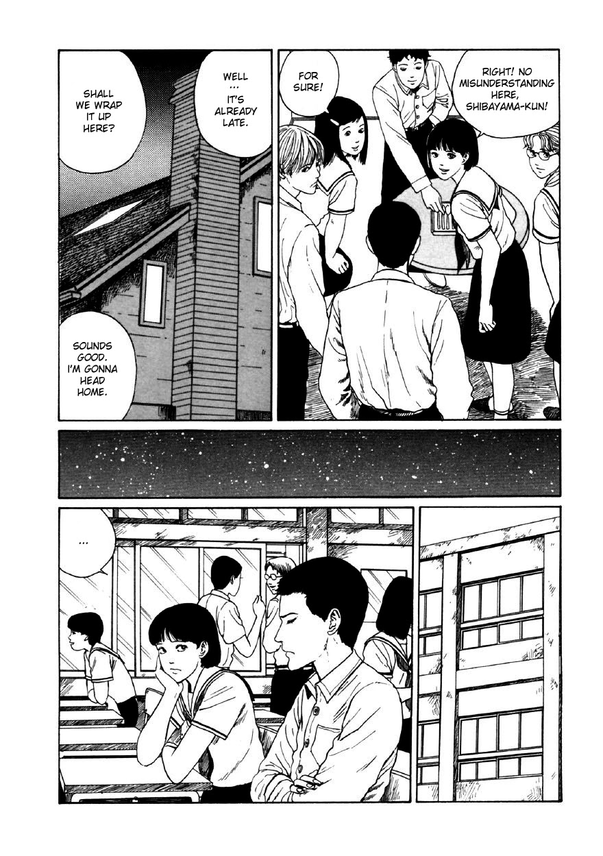 Itou Junji Kyoufu Manga Collection Chapter 11.5 page 20 - Vol.11 Chapter 5: The Supernatural Transfer Student