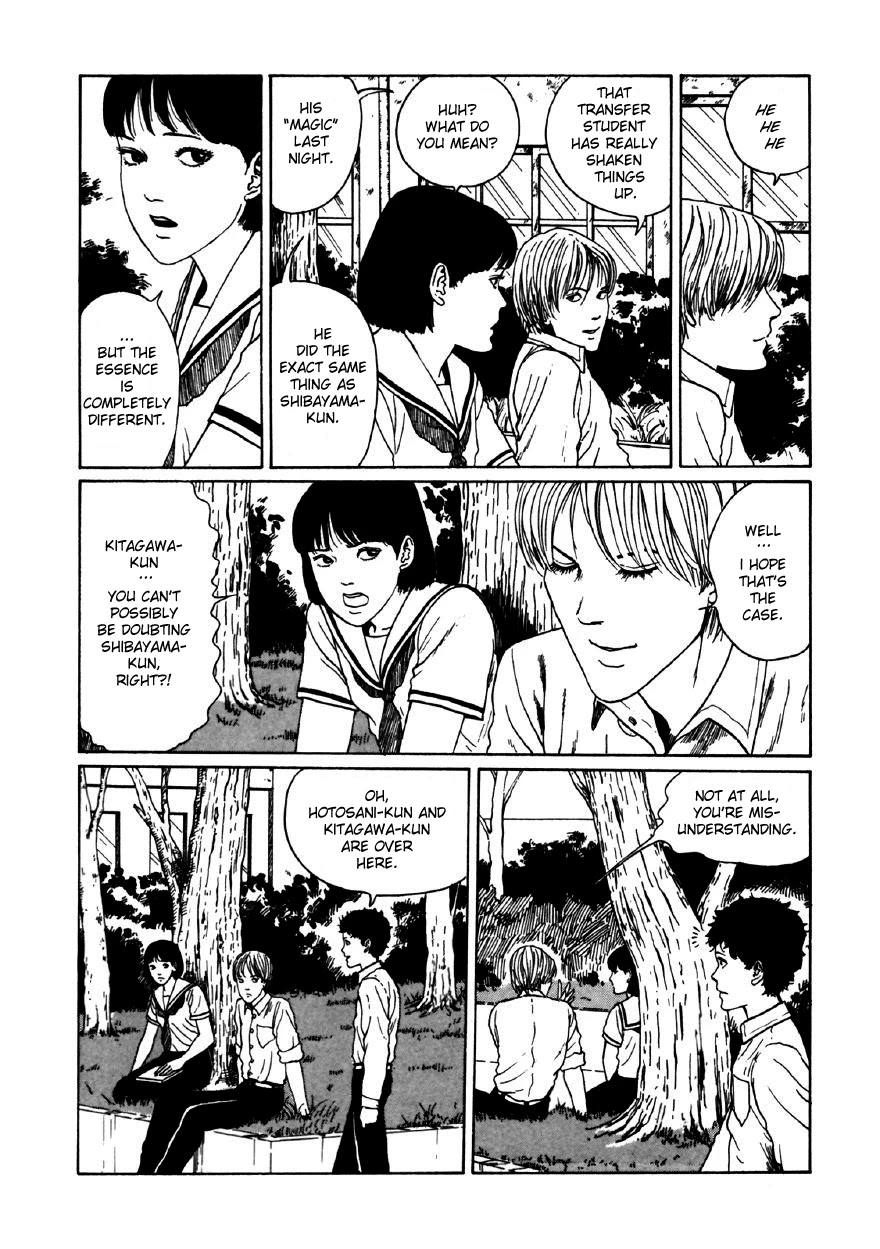 Itou Junji Kyoufu Manga Collection Chapter 11.5 page 22 - Vol.11 Chapter 5: The Supernatural Transfer Student