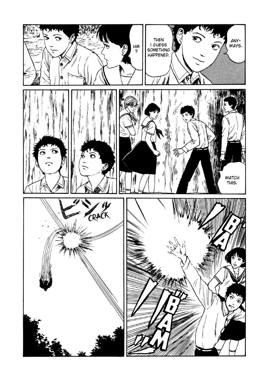 Itou Junji Kyoufu Manga Collection Chapter 11.5 page 28 - Vol.11 Chapter 5: The Supernatural Transfer Student