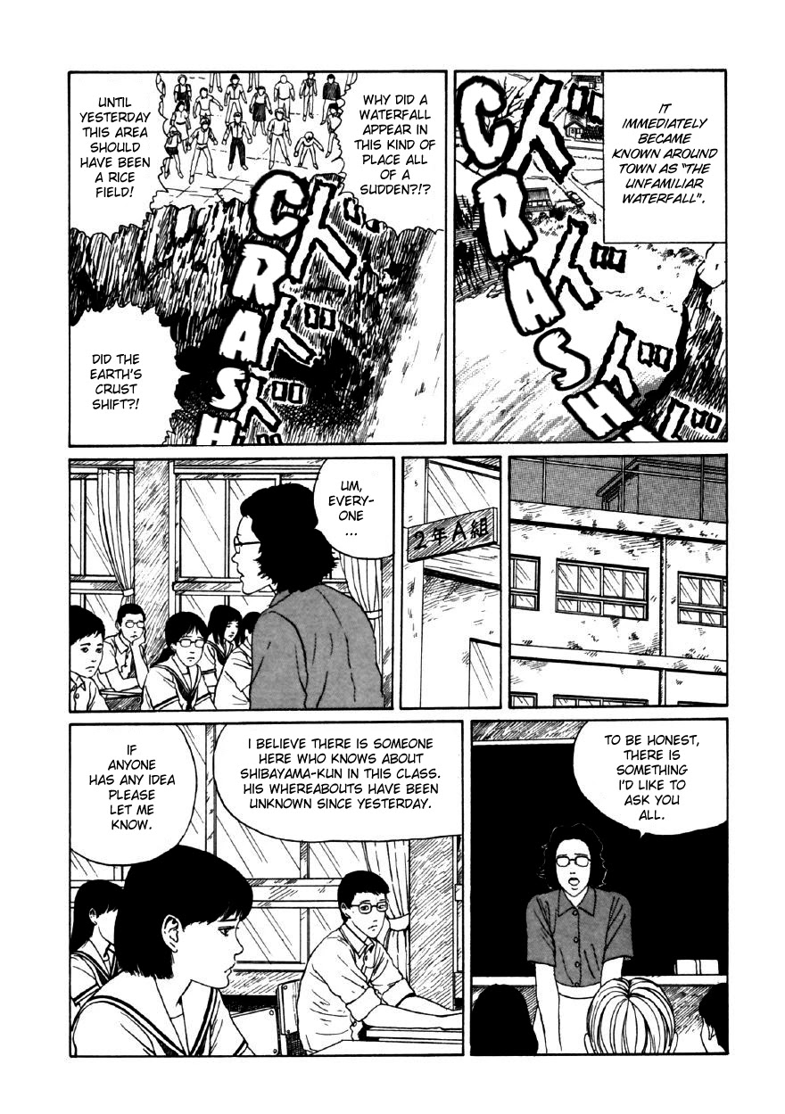 Itou Junji Kyoufu Manga Collection Chapter 11.5 page 30 - Vol.11 Chapter 5: The Supernatural Transfer Student