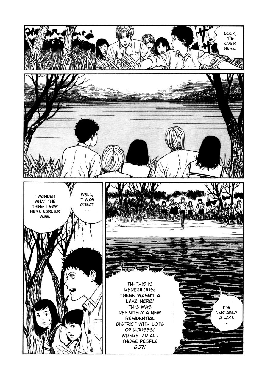 Itou Junji Kyoufu Manga Collection Chapter 11.5 page 38 - Vol.11 Chapter 5: The Supernatural Transfer Student
