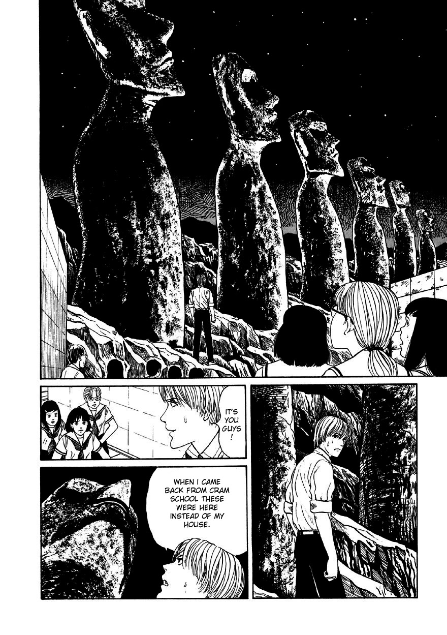 Itou Junji Kyoufu Manga Collection Chapter 11.5 page 50 - Vol.11 Chapter 5: The Supernatural Transfer Student