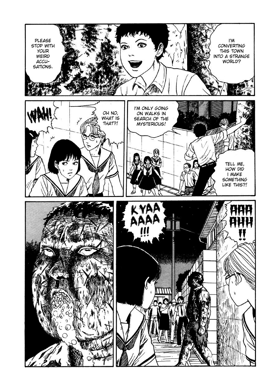 Itou Junji Kyoufu Manga Collection Chapter 11.5 page 52 - Vol.11 Chapter 5: The Supernatural Transfer Student