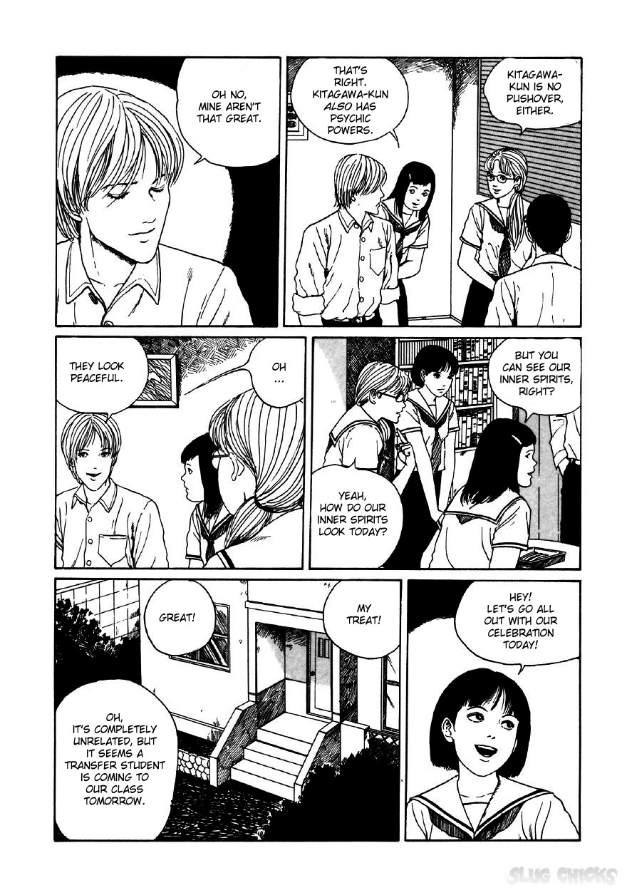 Itou Junji Kyoufu Manga Collection Chapter 11.5 page 6 - Vol.11 Chapter 5: The Supernatural Transfer Student