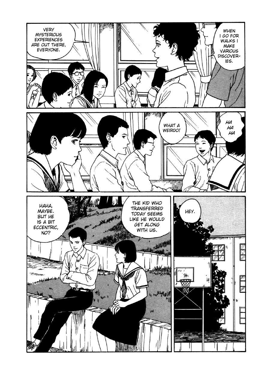 Itou Junji Kyoufu Manga Collection Chapter 11.5 page 8 - Vol.11 Chapter 5: The Supernatural Transfer Student