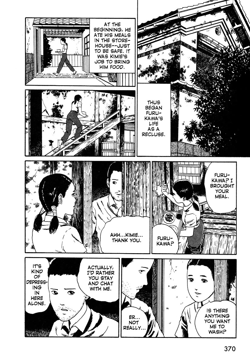 Itou Junji Kyoufu Manga Collection Chapter 12.2 page 16 - Vol.12 Chapter 2: A Deserter in the House
