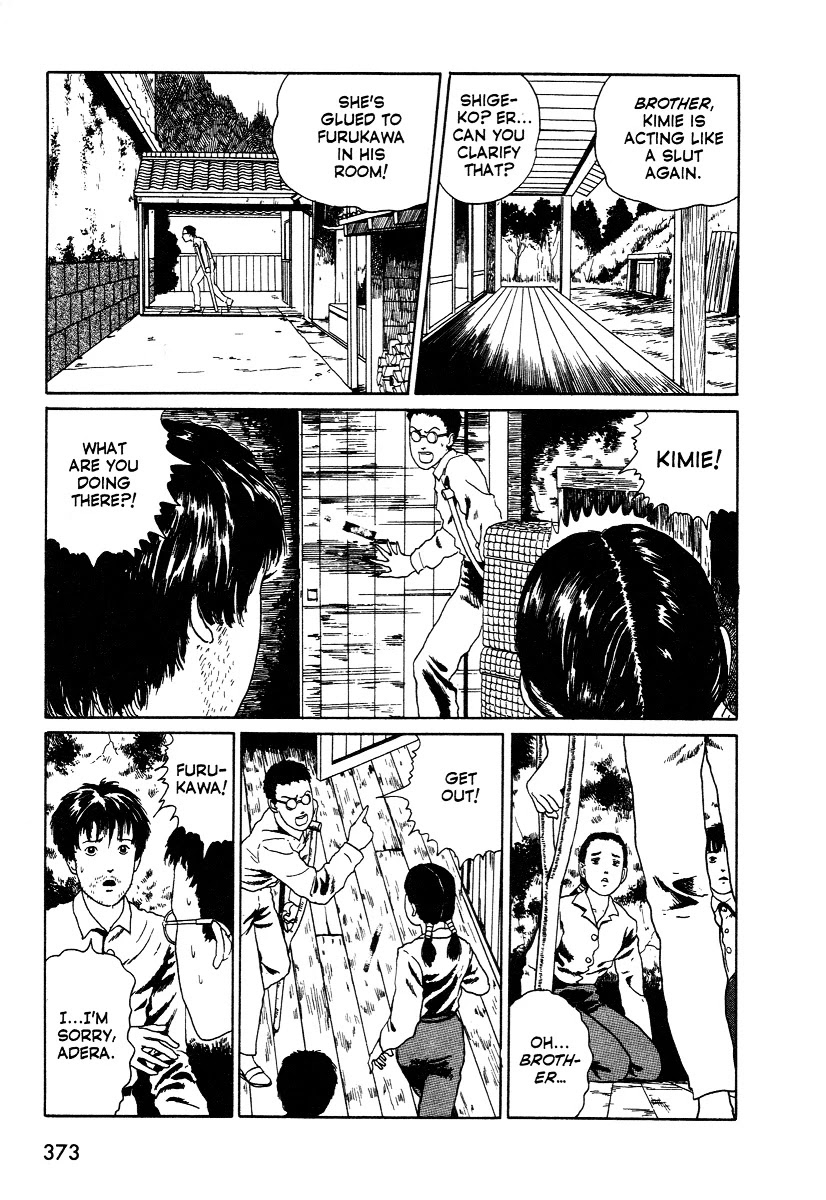 Itou Junji Kyoufu Manga Collection Chapter 12.2 page 19 - Vol.12 Chapter 2: A Deserter in the House