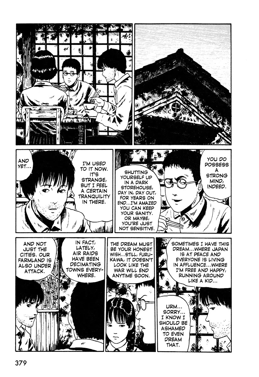 Itou Junji Kyoufu Manga Collection Chapter 12.2 page 25 - Vol.12 Chapter 2: A Deserter in the House