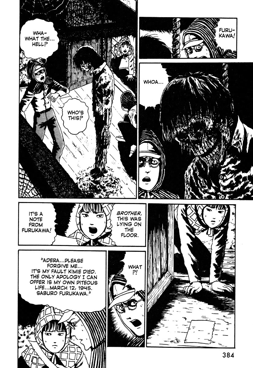 Itou Junji Kyoufu Manga Collection Chapter 12.2 page 30 - Vol.12 Chapter 2: A Deserter in the House