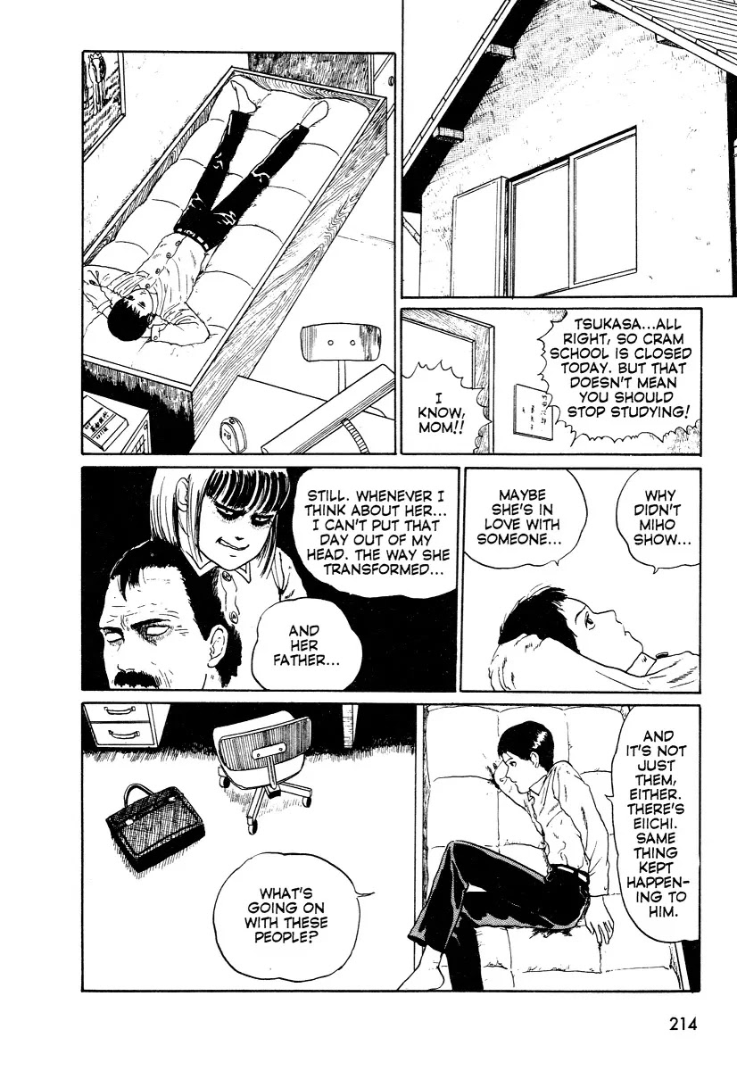 Itou Junji Kyoufu Manga Collection Chapter 12.3 page 38 - Vol.12 Chapter 3: Heart of a Father