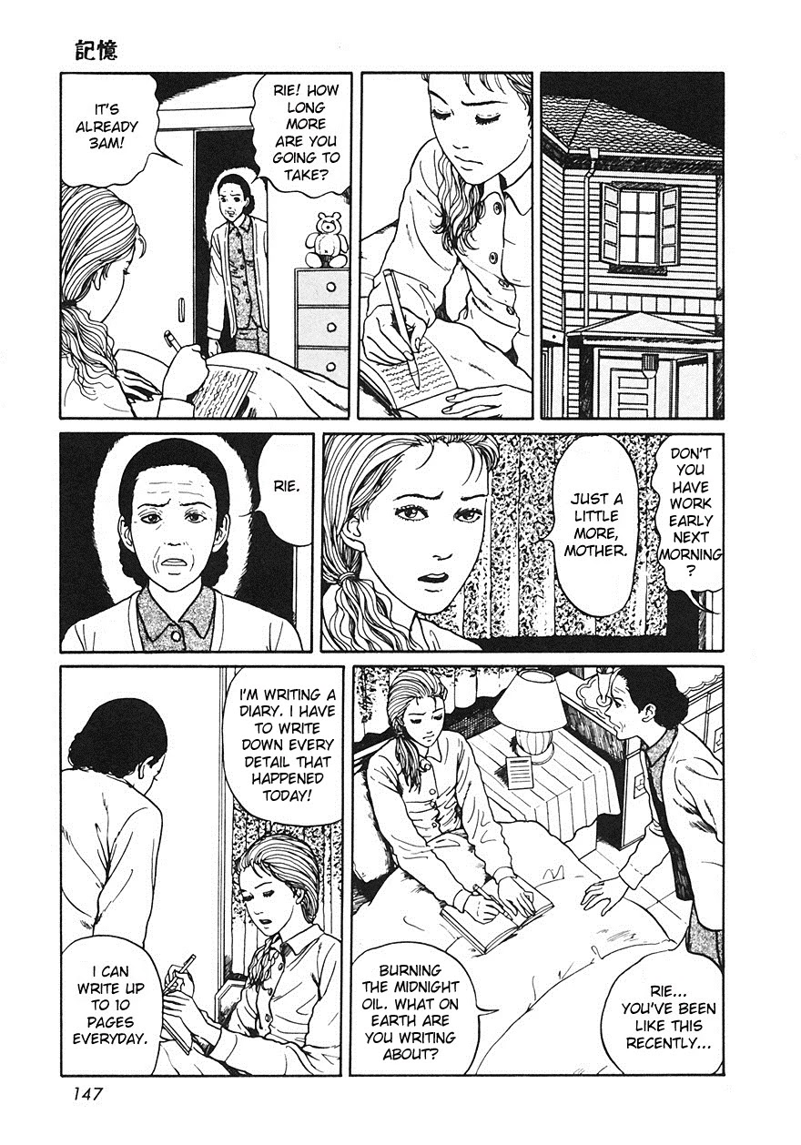 Itou Junji Kyoufu Manga Collection Chapter 12.4 page 19 - Vol.12 Chapter 4: Memory