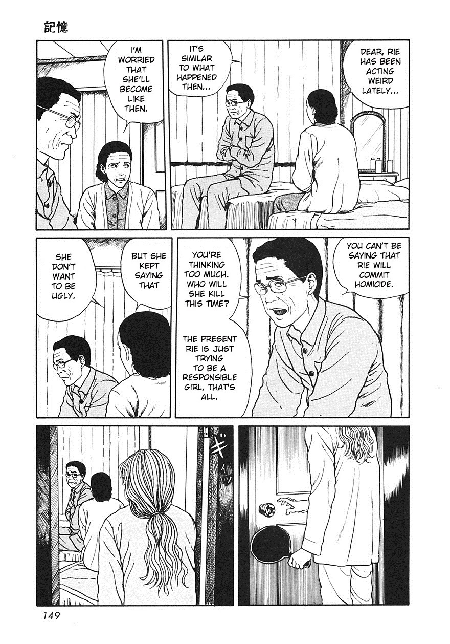 Itou Junji Kyoufu Manga Collection Chapter 12.4 page 21 - Vol.12 Chapter 4: Memory
