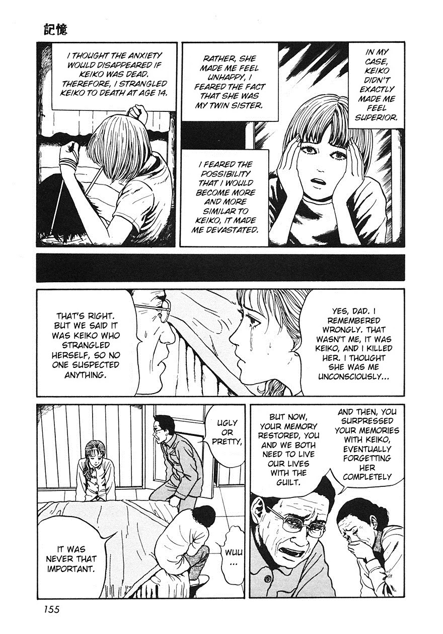 Itou Junji Kyoufu Manga Collection Chapter 12.4 page 27 - Vol.12 Chapter 4: Memory