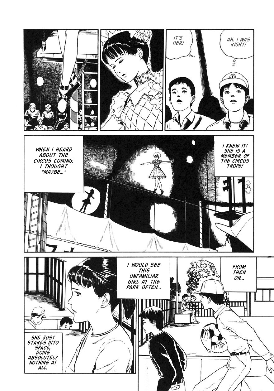 Itou Junji Kyoufu Manga Collection Chapter 13.1 page 14 - Vol.13 Chapter 1: The Circus is here