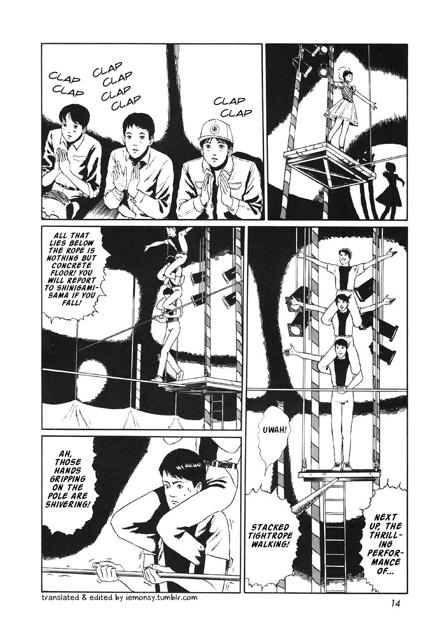 Itou Junji Kyoufu Manga Collection Chapter 13.1 page 16 - Vol.13 Chapter 1: The Circus is here