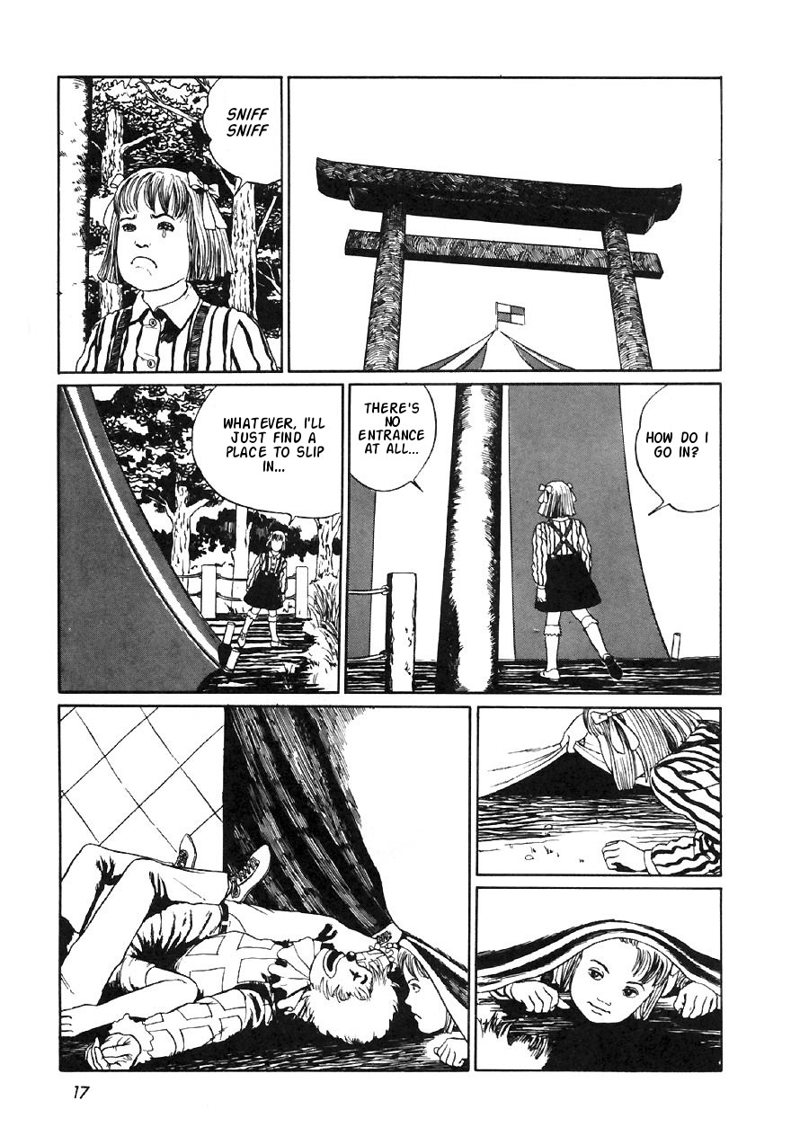 Itou Junji Kyoufu Manga Collection Chapter 13.1 page 19 - Vol.13 Chapter 1: The Circus is here