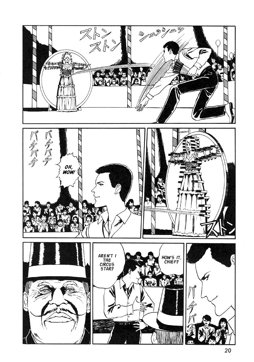 Itou Junji Kyoufu Manga Collection Chapter 13.1 page 22 - Vol.13 Chapter 1: The Circus is here
