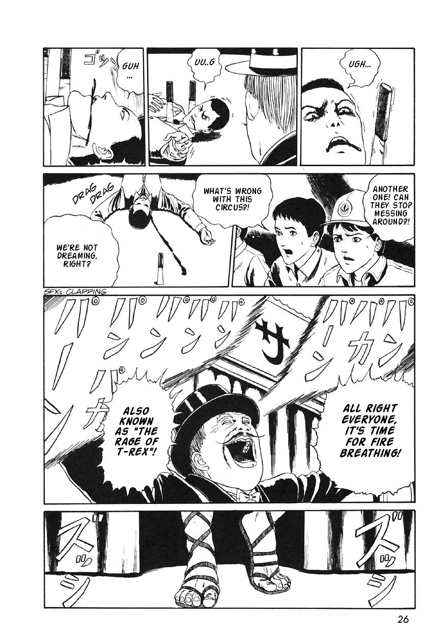 Itou Junji Kyoufu Manga Collection Chapter 13.1 page 28 - Vol.13 Chapter 1: The Circus is here
