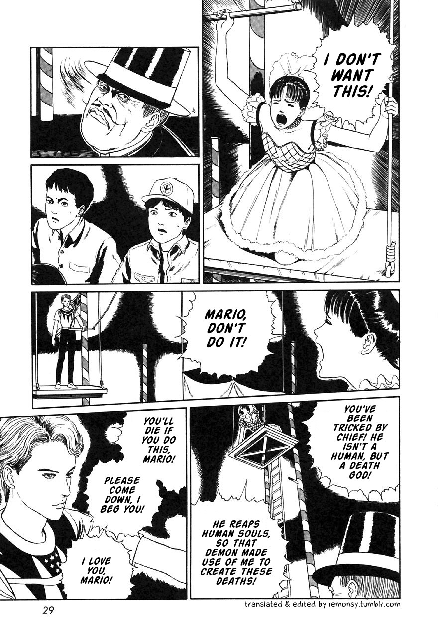 Itou Junji Kyoufu Manga Collection Chapter 13.1 page 31 - Vol.13 Chapter 1: The Circus is here