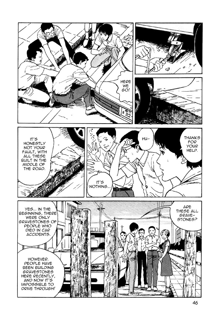 Itou Junji Kyoufu Manga Collection Chapter 13.2 page 12 - Vol.13 Chapter 2: Gravetown