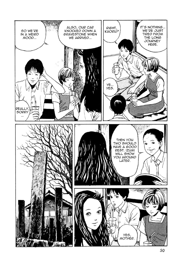 Itou Junji Kyoufu Manga Collection Chapter 13.2 page 16 - Vol.13 Chapter 2: Gravetown