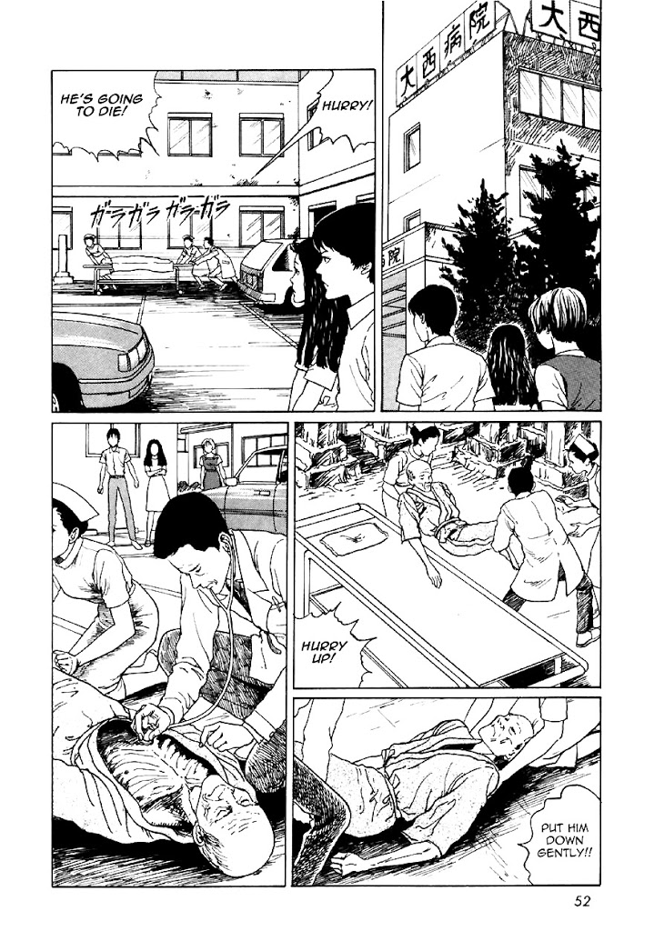 Itou Junji Kyoufu Manga Collection Chapter 13.2 page 18 - Vol.13 Chapter 2: Gravetown
