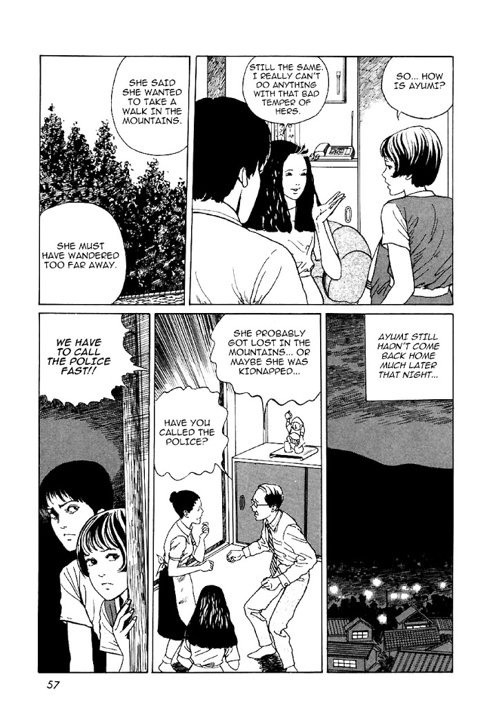Itou Junji Kyoufu Manga Collection Chapter 13.2 page 23 - Vol.13 Chapter 2: Gravetown