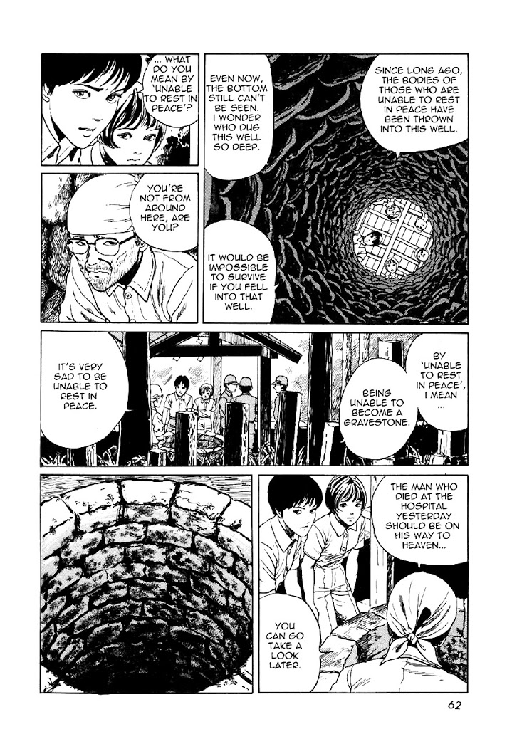 Itou Junji Kyoufu Manga Collection Chapter 13.2 page 28 - Vol.13 Chapter 2: Gravetown