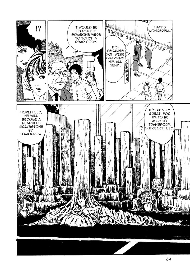 Itou Junji Kyoufu Manga Collection Chapter 13.2 page 30 - Vol.13 Chapter 2: Gravetown