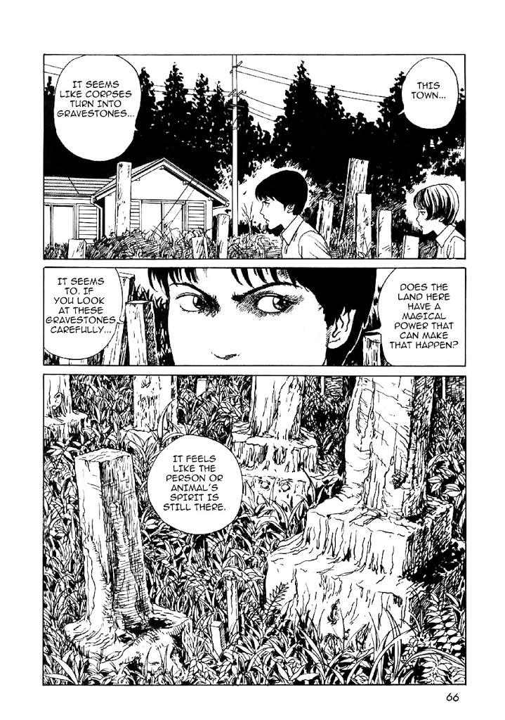 Itou Junji Kyoufu Manga Collection Chapter 13.2 page 32 - Vol.13 Chapter 2: Gravetown