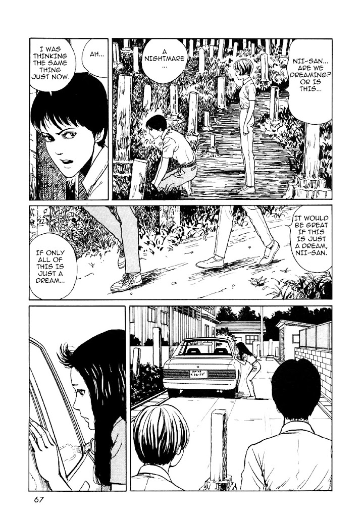 Itou Junji Kyoufu Manga Collection Chapter 13.2 page 33 - Vol.13 Chapter 2: Gravetown