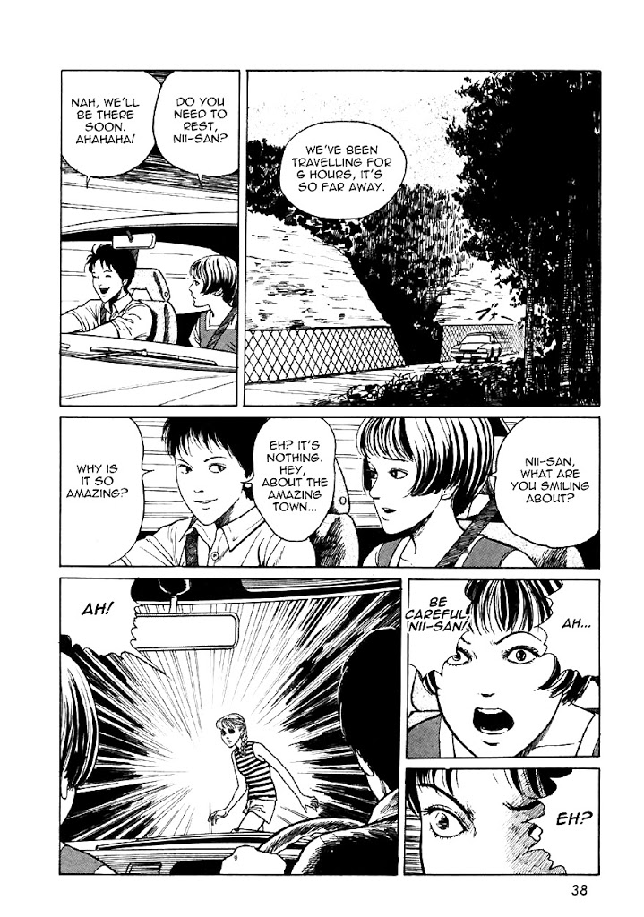 Itou Junji Kyoufu Manga Collection Chapter 13.2 page 4 - Vol.13 Chapter 2: Gravetown