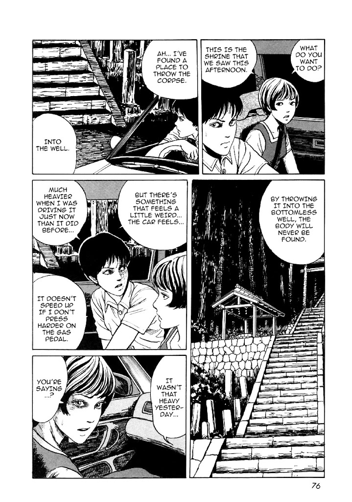 Itou Junji Kyoufu Manga Collection Chapter 13.2 page 42 - Vol.13 Chapter 2: Gravetown