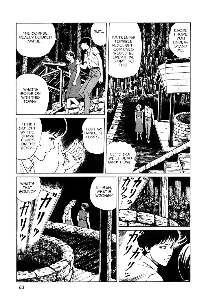 Itou Junji Kyoufu Manga Collection Chapter 13.2 page 49 - Vol.13 Chapter 2: Gravetown