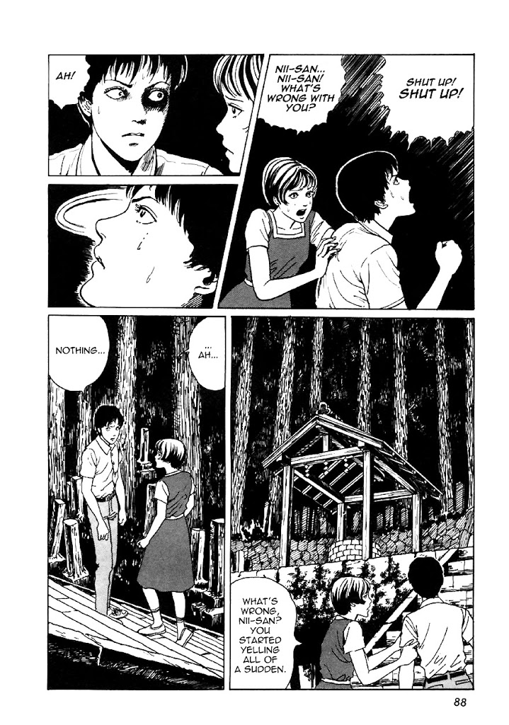 Itou Junji Kyoufu Manga Collection Chapter 13.2 page 54 - Vol.13 Chapter 2: Gravetown
