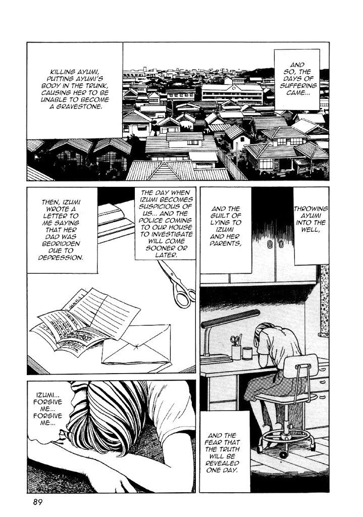 Itou Junji Kyoufu Manga Collection Chapter 13.2 page 55 - Vol.13 Chapter 2: Gravetown